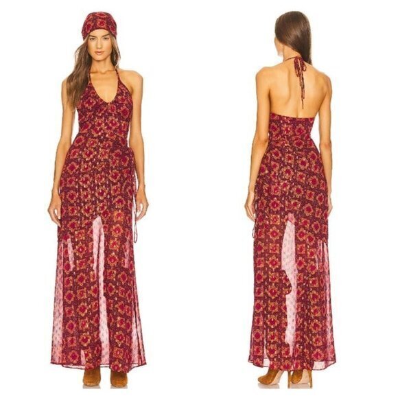 House Of Harlow 1960 X Revolve Pierra Maxi Dress - Pink Multi
